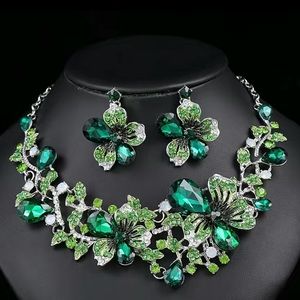 Jane Chic Designs Secret Garden Necklace and Earring Set